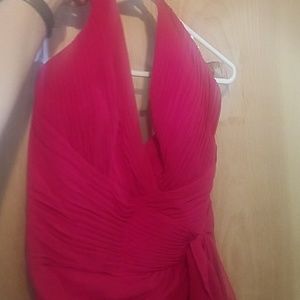 Red Bridesmaid Dress